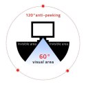 Filtr prywatyzujący RODO | 21,5 cala | 16:9 Qoltec
