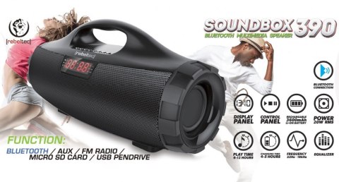 Głośnik Bluetooth SoundBox 390 Rebeltec Głośnik Bluetooth SoundBox 390 Rebeltec