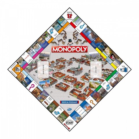 Gra Monopoly Poznań Winning Moves Gra Monopoly Poznań Winning Moves