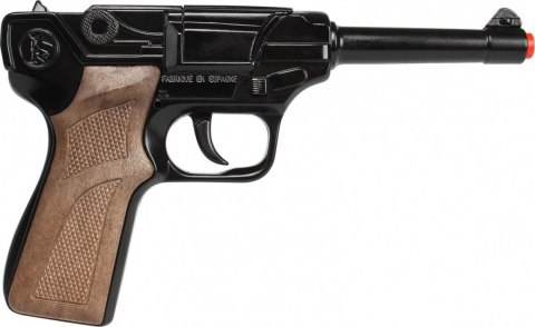 Metalowy pistolet policyjny Pulio Metalowy pistolet policyjny Pulio
