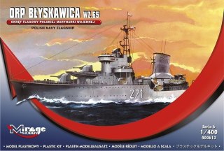 Model plastikowy ORP Błyskawica wz. 65