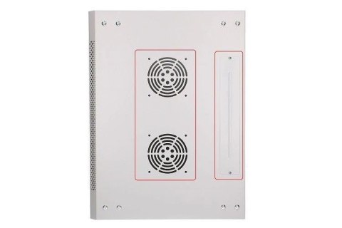 Szafka wisząca rack 12U 600x450 szara szklane drzwi Extralink Szafka wisząca rack 12U 600x450 szara szklane drzwi Extralink