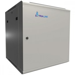 Szafka wisząca rack 12U 600x600 szara metalowe drzwi Extralink