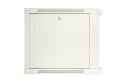 Szafka wisząca rack 12U 600x600 szara metalowe drzwi Extralink