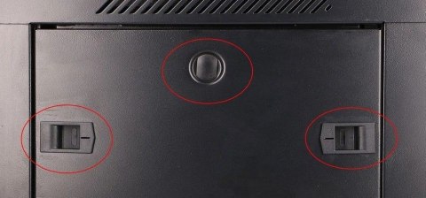 Szafka wisząca rack 4U 600x450 czarna szklane drzwi Extralink Szafka wisząca rack 4U 600x450 czarna szklane drzwi Extralink