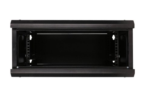 Szafka wisząca rack 4U 600x450 czarna szklane drzwi Extralink Szafka wisząca rack 4U 600x450 czarna szklane drzwi Extralink