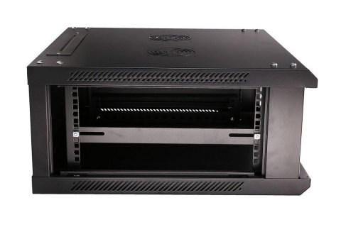 Szafka wisząca rack 4U 600x600 czarna szklane drzwi Extralink Szafka wisząca rack 4U 600x600 czarna szklane drzwi Extralink