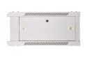 Szafka wisząca rack 4U 600x600 szara szklane drzwi Extralink