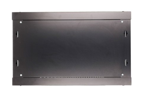 Szafka wisząca rack 6U 600x450 czarna szklane drzwi Extralink Szafka wisząca rack 6U 600x450 czarna szklane drzwi Extralink