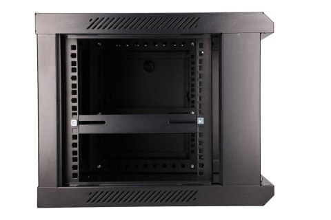Szafka wisząca rack 6U 600x450 czarna szklane drzwi Extralink Szafka wisząca rack 6U 600x450 czarna szklane drzwi Extralink
