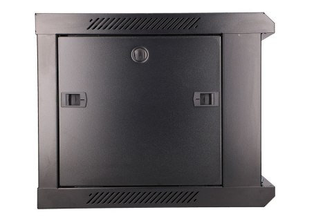 Szafka wisząca rack 6U 600x450 czarna szklane drzwi Extralink Szafka wisząca rack 6U 600x450 czarna szklane drzwi Extralink
