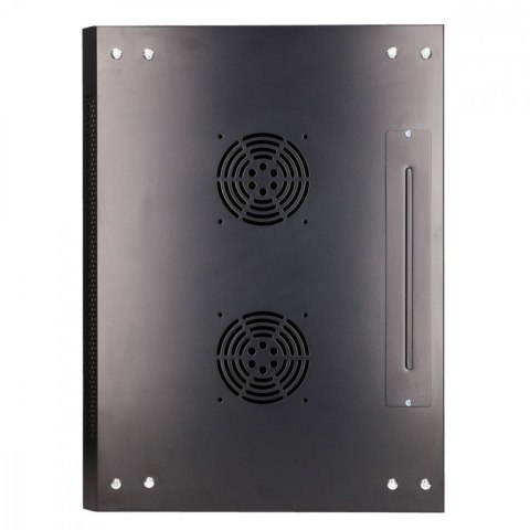 Szafka wisząca rack 6U 600x450 czarna szklane drzwi Extralink Szafka wisząca rack 6U 600x450 czarna szklane drzwi Extralink
