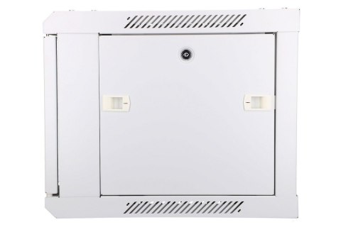 Szafka wisząca rack 6U 600x450 szara szklane drzwi Extralink Szafka wisząca rack 6U 600x450 szara szklane drzwi Extralink