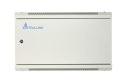 Szafka wisząca rack 6U 600x450 szara z metalowymi drzwiami Extralink