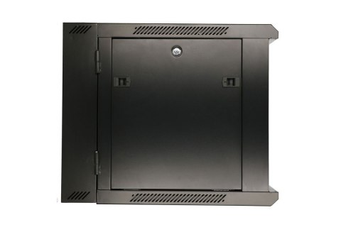 Szafka wisząca rack 6U 600x600 czarna dwusekcyjna Extralink Szafka wisząca rack 6U 600x600 czarna dwusekcyjna Extralink