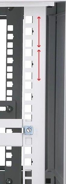 Szafka wisząca rack 6U 600x600 szara szklane drzwi Extralink Szafka wisząca rack 6U 600x600 szara szklane drzwi Extralink