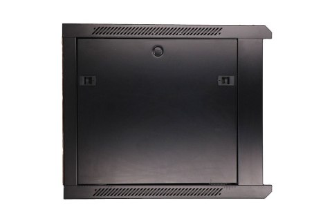 Szafka wisząca rack 9U 600x600 czarna szklane drzwi Extralink Szafka wisząca rack 9U 600x600 czarna szklane drzwi Extralink