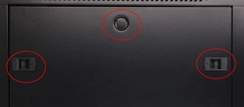 Szafka wisząca rack 9U 600x600 czarna szklane drzwi Extralink Szafka wisząca rack 9U 600x600 czarna szklane drzwi Extralink