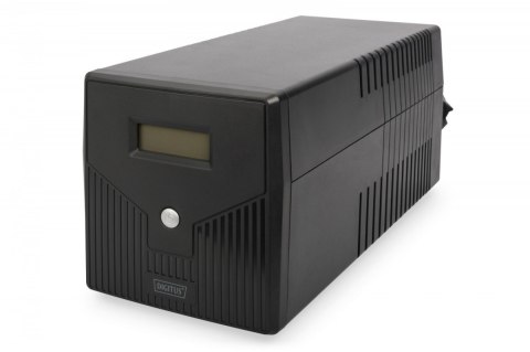 Zasilacz awaryjny UPS Line-Ineractive LCD, 2000VA/1200W, 2x12V/9Ah, AVR, 4xSCHUKO, USB, RS232, RJ45 Digitus