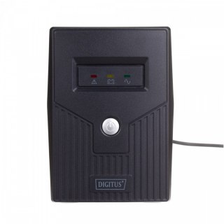 Zasilacz awaryjny UPS Line-Ineractive LED, 800VA/480W, 1x12V/9Ah, AVR, 2xSCHUKO, USB, RJ11 Digitus