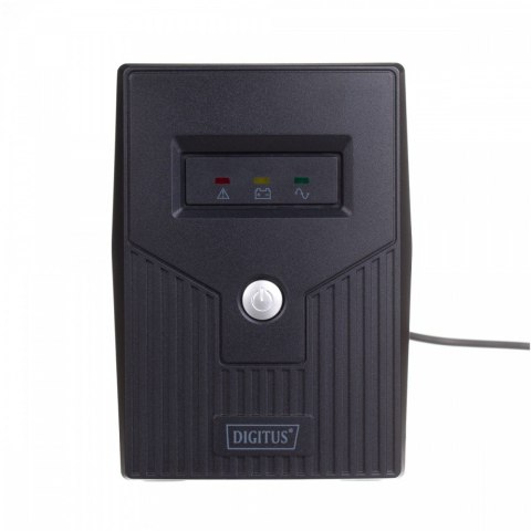 Zasilacz awaryjny UPS Line-Ineractive LED, 800VA/480W, 1x12V/9Ah, AVR, 2xSCHUKO, USB, RJ11 Digitus