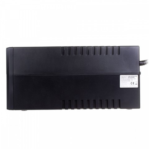 Zasilacz awaryjny UPS Line-Ineractive LED, 800VA/480W, 1x12V/9Ah, AVR, 2xSCHUKO, USB, RJ11 Digitus