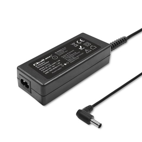 Zasilacz do monitora LG | 25W | 19V | 1.3A | 6.5*4.4 |+ kabel zasilający Qoltec Zasilacz do monitora LG | 25W | 19V | 1.3A | 6.5*4.4 |+ kabel zasilający Qoltec