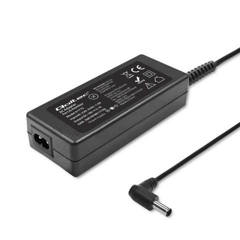 Zasilacz do monitora LG | 40W | 19V | 2.1A | 6.5*4.4 |+ kabel zasilający Qoltec Zasilacz do monitora LG | 40W | 19V | 2.1A | 6.5*4.4 |+ kabel zasilający Qoltec