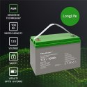 Akumulator AGM | 12V | 100Ah | max.30A Qoltec