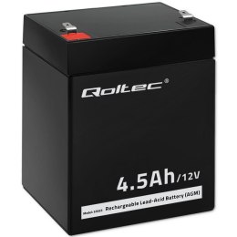Akumulator AGM | 12V | 4.5Ah | max.1.35A Qoltec
