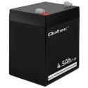 Akumulator AGM | 12V | 4.5Ah | max.1.35A Qoltec