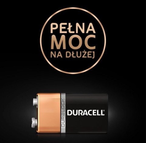 Bateria 6LR61 9V blister 1 szt. Duracell Bateria 6LR61 9V blister 1 szt. Duracell