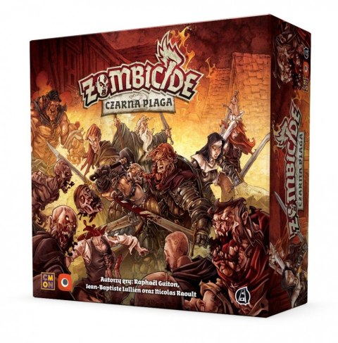 Gra Zombicide: Czarna Plaga Portal Games Gra Zombicide: Czarna Plaga Portal Games