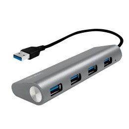 Hub 4xUSB 3.0 aluminiowa obudowa LogiLink