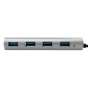 Hub 4xUSB 3.0 aluminiowa obudowa LogiLink