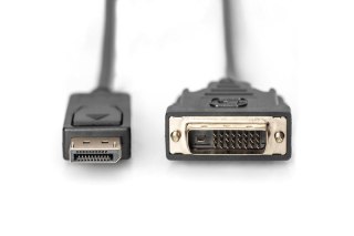 Kabel DisplayPort z zatrzaskiem 1080p 60Hz FHD Typ DP/DVI-D (24+1) M/M 2m Digitus