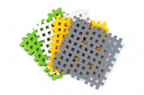 Klocki konstrukcyjne Mini Wafle Mini Podstawa 4 Sztuki Marioinex Klocki konstrukcyjne Mini Wafle Mini Podstawa 4 Sztuki Marioinex