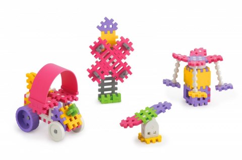 Klocki waffle mini 70 sztuk dziewczynka Marioinex Klocki waffle mini 70 sztuk dziewczynka Marioinex