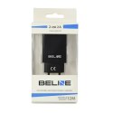 Ładowarka sieciowa 2xUSB 2A czarna Beline