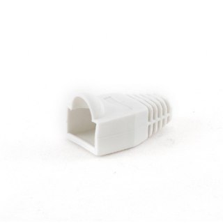 Osłonka na wtyk RJ45 100 sztuk/biała Gembird