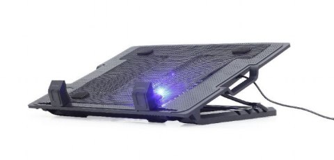 Podstawka pod laptop 17 + wentylator Gembird