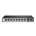 Switch Perses 8X EX-SG1008PE 10/100/1000M TX PoE AT/AF, Full Gigabit PoE Extralink