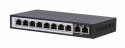 Switch Perses 8X EX-SG1008PE 10/100/1000M TX PoE AT/AF, Full Gigabit PoE Extralink