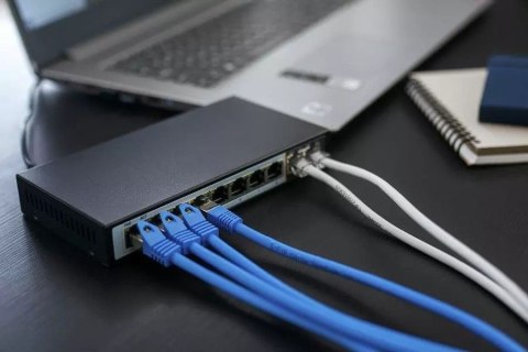 Switch Perses 8X EX-SG1008PE 10/100/1000M TX PoE AT/AF, Full Gigabit PoE