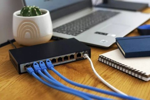 Switch Perses 8X EX-SG1008PE 10/100/1000M TX PoE AT/AF, Full Gigabit PoE