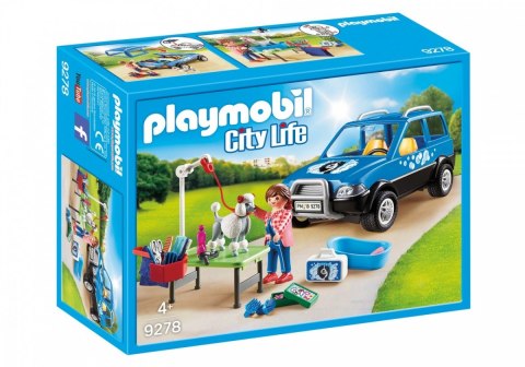 Zestaw figurek Mobilny salon dla psów Playmobil Zestaw figurek Mobilny salon dla psów Playmobil