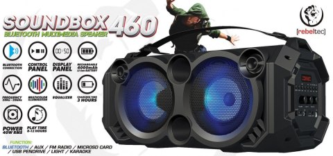 Głośnik Bluetooth SoundBox 460 Rebeltec Głośnik Bluetooth SoundBox 460 Rebeltec