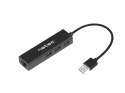 Hub USB Dragonfly 3 porty USB 2.0 + RJ45 Natec