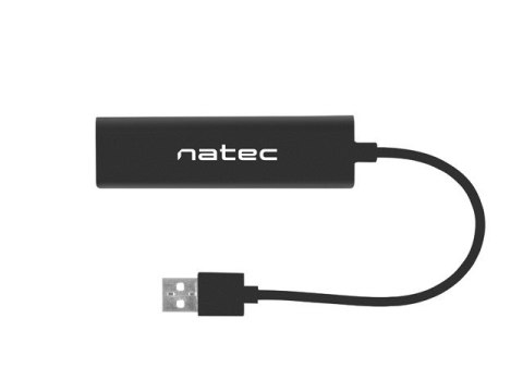 Hub USB Dragonfly 3 porty USB 2.0 + RJ45 Natec Hub USB Dragonfly 3 porty USB 2.0 + RJ45 Natec