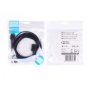 Kabel USB AM-AF 1.8 m przedłużacz czarny TB